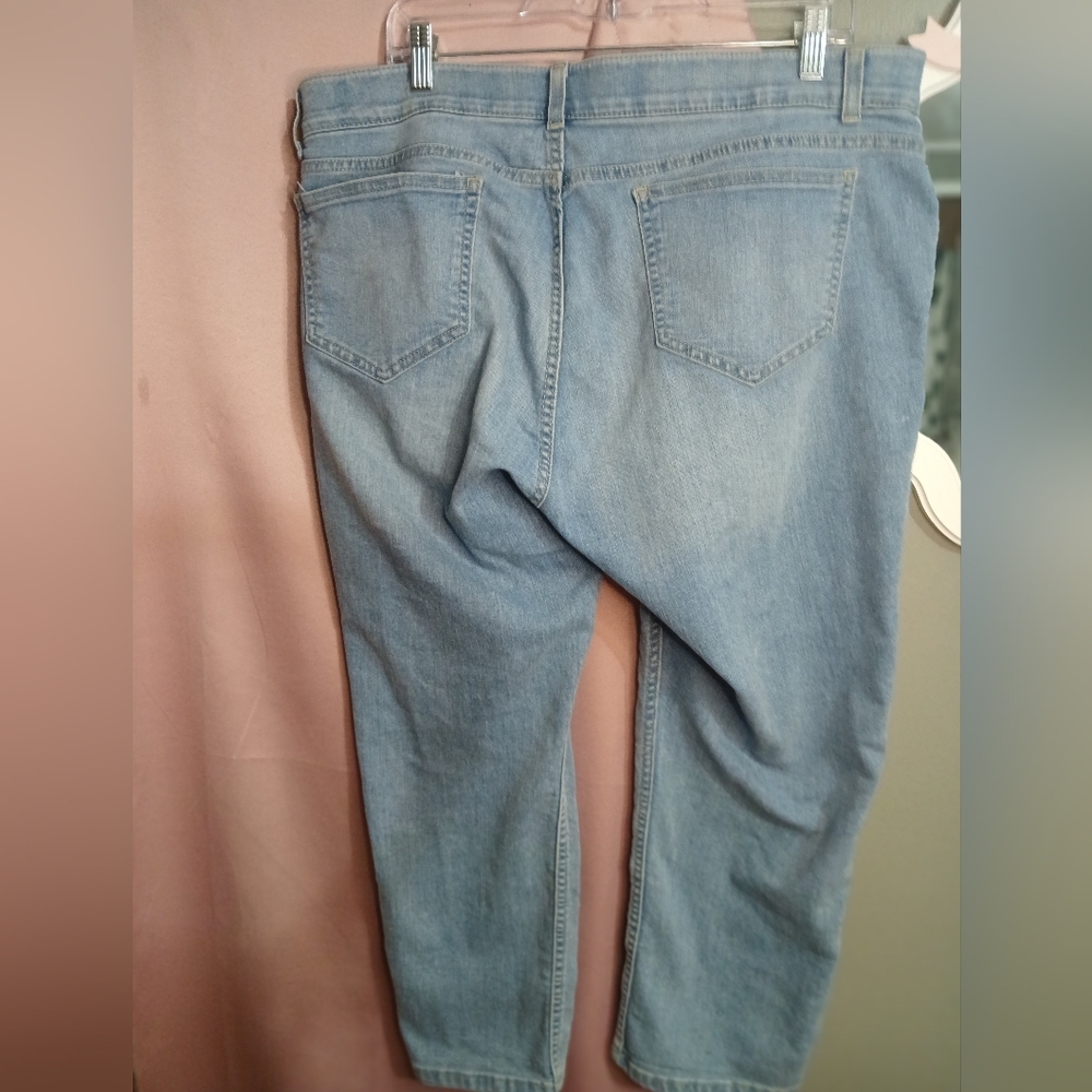 Rafaella Light Blue Women's Jeggings - Picture 2 of 4